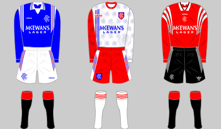 1996-97 Rangers Away Shirt