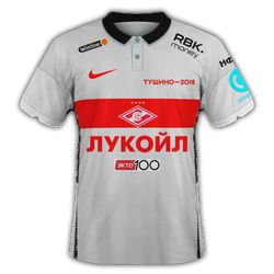 Spartak Moscow Home football shirt 2020 - 2021. Sponsored by Lukoil