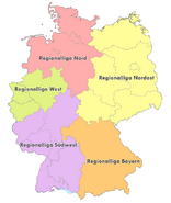 The Regionalligas from 2012 onwards.