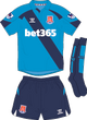 Stoke City F.C. 2014-15 away