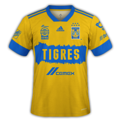 Tigres UANL/Kit history | Football Wiki | Fandom