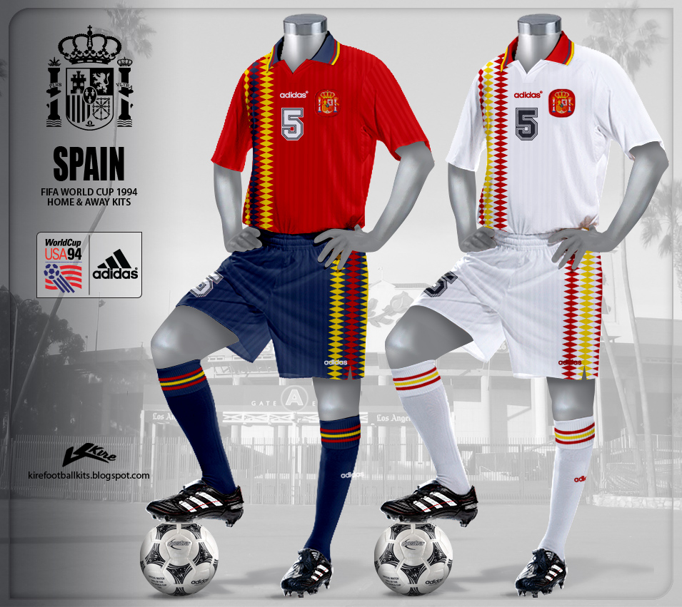 Kire Football Kits: USA kits World Cup 1994