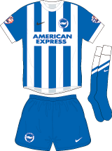 Brighton FC Kit History — PAST TO PRESENT