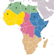 African regional federations:
&nbsp;&nbsp; ()
&nbsp;&nbsp; ()
&nbsp;&nbsp; ()
&nbsp;&nbsp; ()
&nbsp;&nbsp; ()
&nbsp;&nbsp; ()
