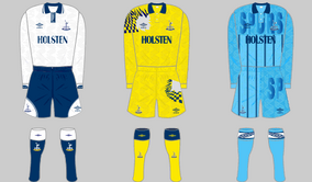 ウェア Tottenham 1991/93  Uniform TOTTENHAM HOTSPUR 1991/1993 HOME FOOTBALL SHIRT UMBRO