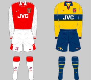arsenal 1997 kit