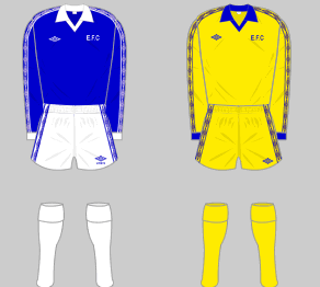 1977 sales everton shirt