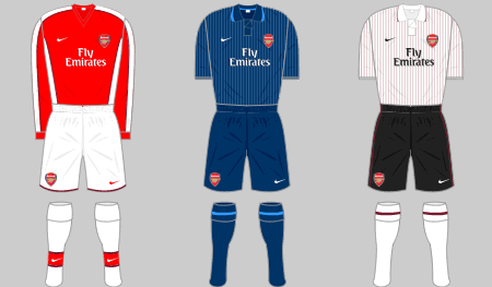 arsenal jersey 2009