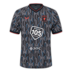 Genoa CFC Home football shirt 1998 - 2000. Sponsored by Festival