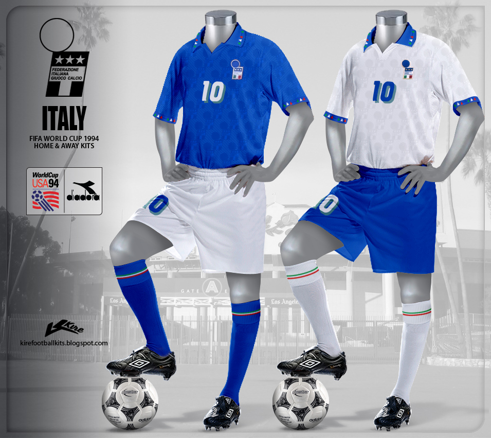 Roberto Baggio Diadora 1994 World Cup Collection