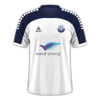 Maillot De Football Rétro Vendsyssel Forenede Fodboldklubber, Taille L, Select