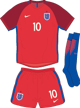 England Euro 2016 away kit