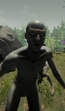 Тощий бледный мутант