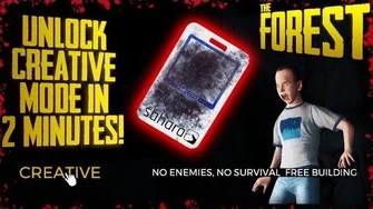 UNLOCK_CREATIVE_MODE_IN_2_MINUTES_WITH_NO_MODS!_(v0.73)_The_Forest
