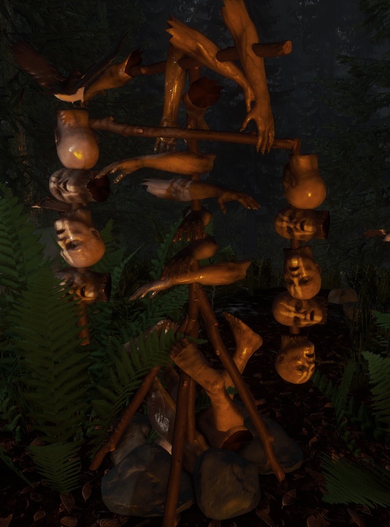 Large Effigy, The Forest Wiki