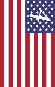 Flag of The Fourth Branch (USA, circa 2076)