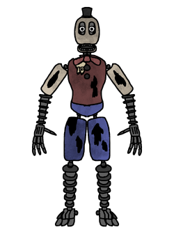 Withered versions of my realistic styled animatronics! :  r/fivenightsatfreddys