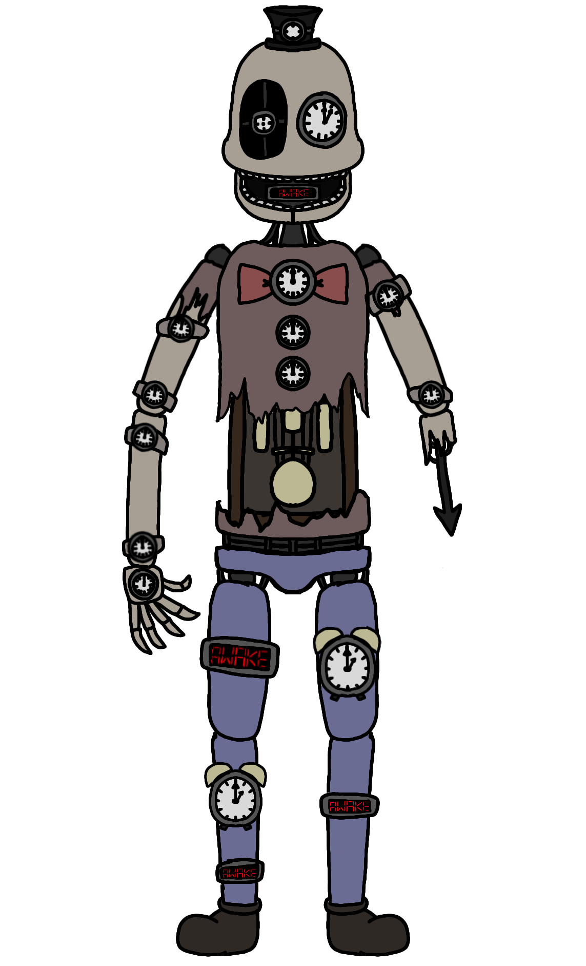 Made a Rockstar Freddy Youtooz Concept : r/fivenightsatfreddys