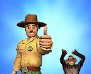 Zoo Tycoon Bros. (Zookeeper and Chimpanzee) by Exotix7