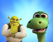 DreamWorks X Disney/Pixar Green Bros (Shrek and Arlo)