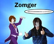 Zombey und Germanletplay Bro pose