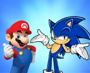 The Company Rival Bros! (Mario and Sonic) by LunaticEX