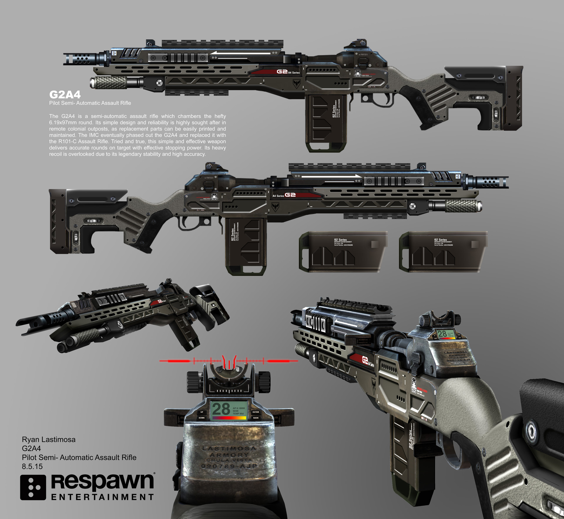 What is the difference between an assault rifle and a battle rifle