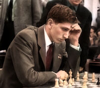 Bobby Fischer 1960 in Leipzig