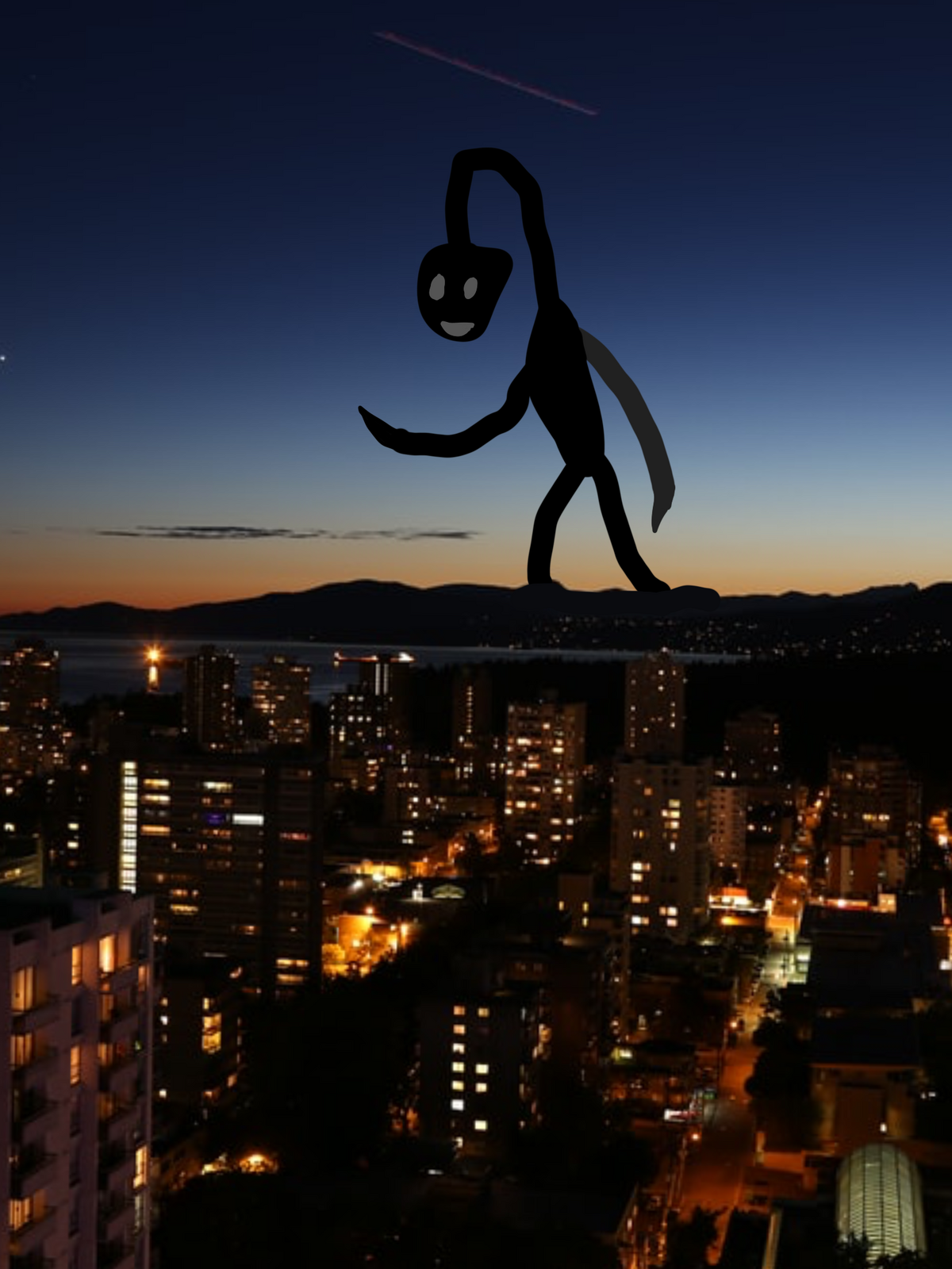 The man with the upside down face | The giants Trevor Henderson