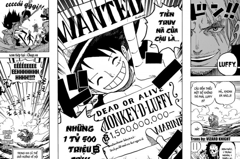 Các mốc tiền truy nã luffy sẽ phải vượt qua sau chap 1000 | Wikia ...