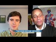 Freddie Highmore & Hill Harper talk return of "The Good Doctor" - Good Morning Washington (2022)