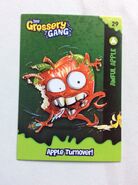 Awful apple collector card