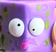 Stinky Cheese Purple Figure