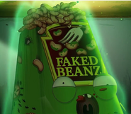 Faked Beanz as seen in the webseries.