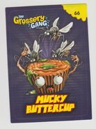 Mucky buttercup sticker card