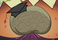 Egghead's "smart" brain.