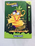 Sour pineapple card