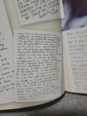 Letter by Kelcie Rouland, California.