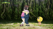 Hari and Doori hugging after being reunited