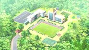 Starlight Primary School as it appeared in Season 1 without the auditorium