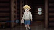 Leon as a child