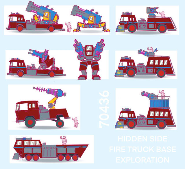 70436 Phantom Fire Truck 3000 | Hidden Side Wiki | Fandom