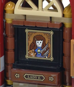 Hidden side lady e outlet