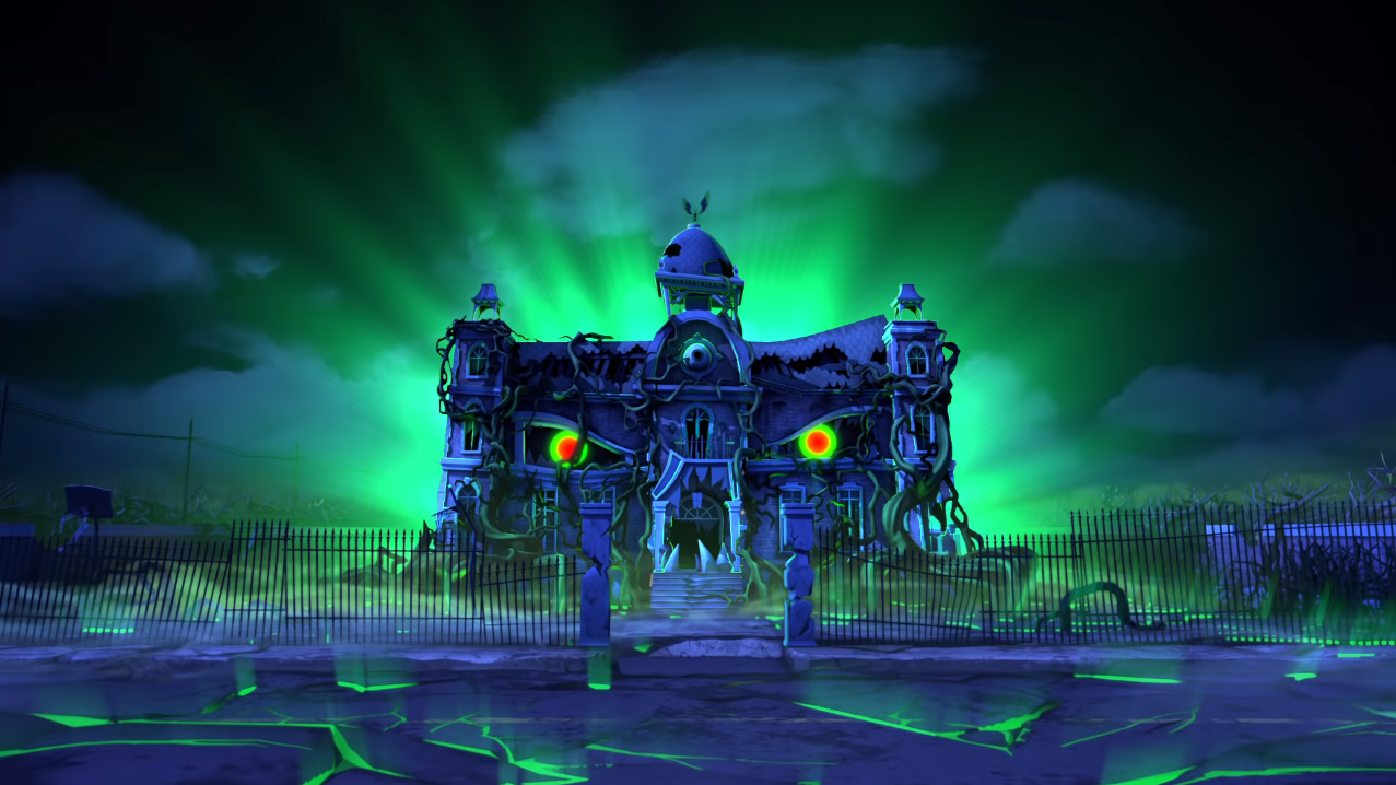 Hidden side haunted mansion deals