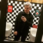 From Brad Kavanagh’s Instagram and posted 9 hours ago: “A stone lighter and fancied a bog-selfie. Remember to grab those tickets for our show in Manchester on Feb 1st! #toilets”.