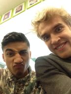 Tweeted by "@kayzer_1" on October 14th: "@bllockwood My bruvva :) catch us presenting NOW. :D".