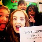 Tweeted by Louisa: "Wolfblood readthrough! See, Shannon & the 3 Ks are friends in REAL life! @Shorelle_Hepkin @RachelTeate @gabbygreen94".