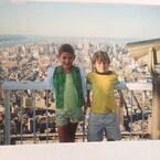 Tweeted by Nathalia 9 hours ago: "This photo was taken on September 1, 2001 at the World Trade Center on my first visit to NYC. Thinking…".