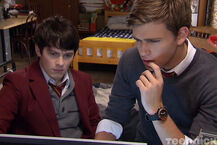 Tweeted by "@teennick": "If you missed last night's #HouseOfAnubis, watch "House of Deceptions" online here: http://tn.nick.com/XnX1Os #sibuna".