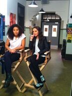 Tweeted by “@NickelodeonUK”: “Plus, an exclusive pic of @Alexshipppp & @klarizaclayton from Anubis Unlocked ! You lucky, lucky people! :)”.